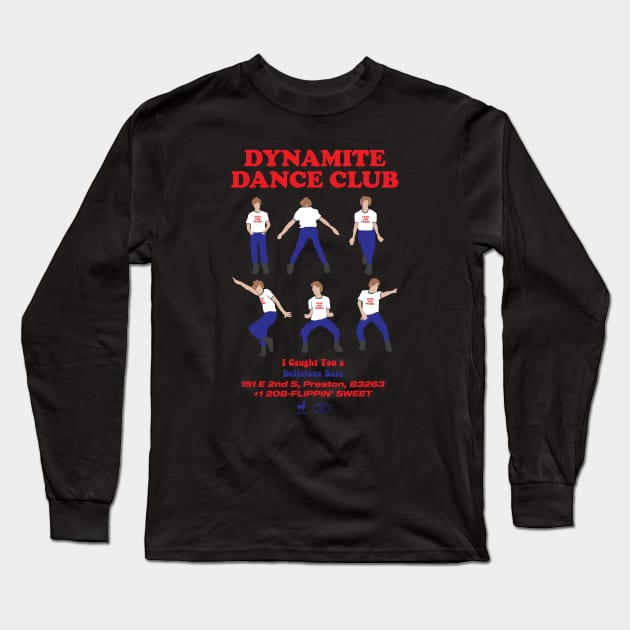 Napoleon Dynamite Dance Club Long Sleeve T-Shirt by jealousclub